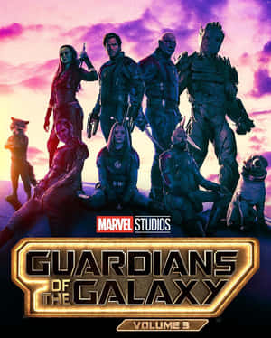 Guardiansofthe Galaxy Vol3 Poster Wallpaper