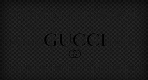 Gucci Logo For Fashion Brands Wallpaper