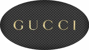 Gucci Logoon Patterned Background Wallpaper