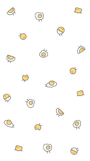 Gudetama Cute Iphone Lock Screen Wallpaper