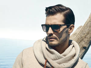 Guess Sunglasses Male Model Wallpaper