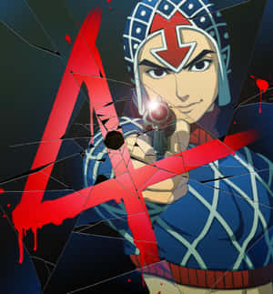 Guido Mista In Action - Jojo's Bizarre Adventure Wallpaper