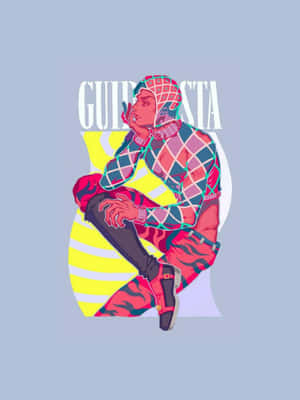 Guido Mista With His Stand, Sex Pistols, In Action Wallpaper