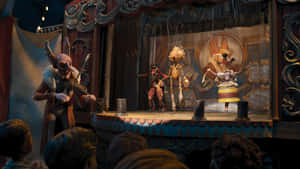 Guillermo Del Toro's Dark Pinocchio World Wallpaper