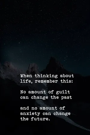 Guilt And Anxiety Life Quotes Wallpaper