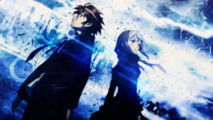 Guilty Crown Blue Graphics Wallpaper