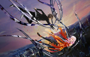 Guilty Crown In The Air Wallpaper