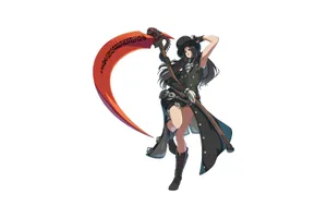 Guilty Gear Character With Scythe Wallpaper