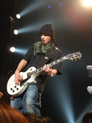 Guitarist_ Performing_on_ Stage Wallpaper