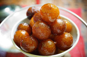 Gulab Jamun Balls Wallpaper