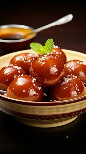 Gulab Jamun Indian Sweet Dish Wallpaper
