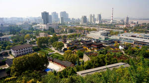 Gulou Nanjing Panorama Wallpaper