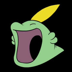 Gulpin's Big Smile Wallpaper