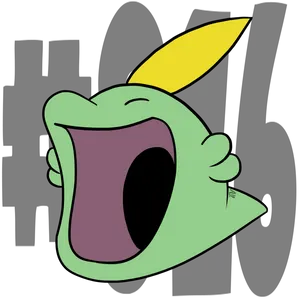 Gulpin's Big Smile Wallpaper