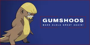 Gumshoos Alola Wallpaper