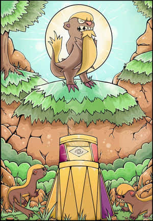 Gumshoos In A Forest Wallpaper