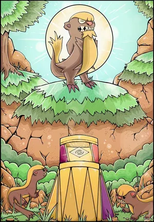 Gumshoos In A Forest Wallpaper