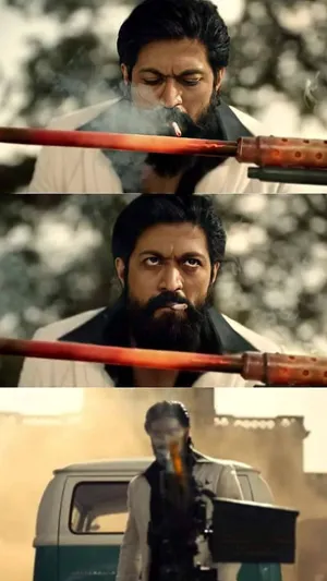 Gun Scene Rocking Star Yash 4k Wallpaper