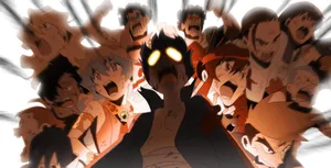 Gurren Lagann 4k Twelve Characters Wallpaper