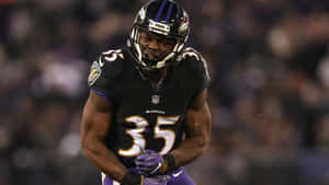 Gus Edwards Baltimore Ravens Game Moment Wallpaper