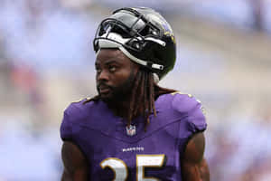 Gus Edwards Baltimore Ravens Player Wallpaper