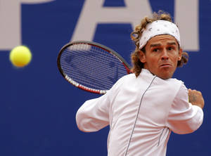 Gustavo Kuerten Look Of Concentration Wallpaper