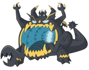 Guzzlord Angry Arms Wallpaper