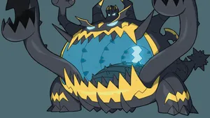 Guzzlord Big Open Mouth Wallpaper