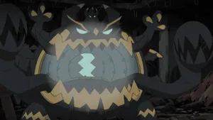 Guzzlord Inside Cave Wallpaper