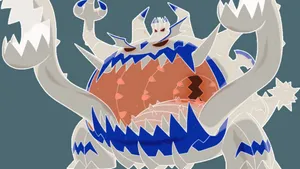 Guzzlord Inverted Colors Wallpaper