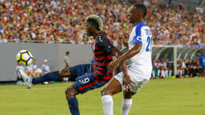 Gyasi Zardes Against Sebastien Cretinoir Wallpaper