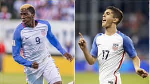 Gyasi Zardes And Christian Pulisic Wallpaper