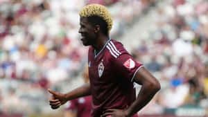 Gyasi Zardes Of Colorado Rapids Wallpaper