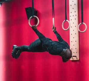 Gymnastics Back Lever Wallpaper