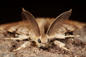 Gypsy Moth Closeup Wallpaper