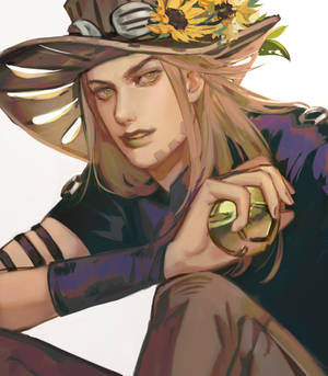 Gyro Zeppeli Fan Art Wallpaper