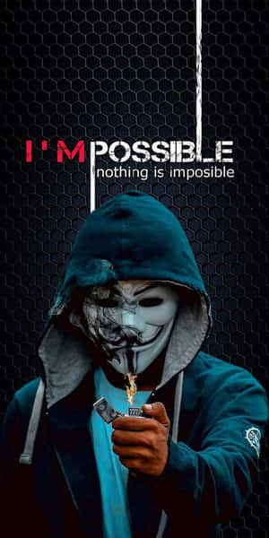 Hacker Vendetta Flame Artwork Wallpaper