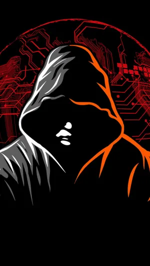 Hacker With Technology Art Hacking Android Wallpaper