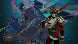 Hades Game Art Zagreusand Minotaur Wallpaper