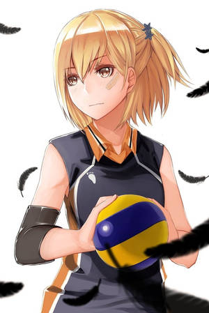 Haikyuu 4k Hitoka Yachi Wallpaper