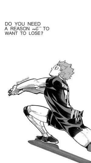 Haikyuu Anime Volleyball Stance Wallpaper