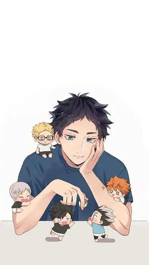 Haikyuu!! Captains Collage Wallpaper