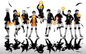 Haikyuu Captains: Leaders Of The Court Wallpaper