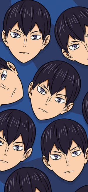 Haikyuu Character Multiple Expressions Wallpaper