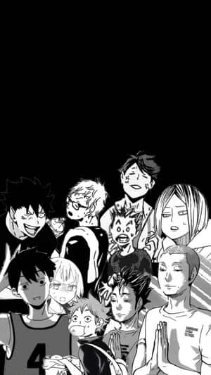 Haikyuu Characters Phone Wallpaper Wallpaper