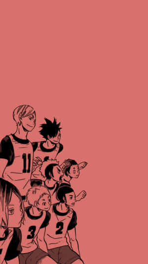 Haikyuu Characters Phone Wallpaper Wallpaper