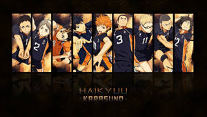 Haikyuu Graphic Promo Desktop Wallpaper