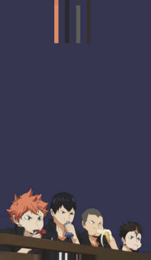 Haikyuu Iphone: An Ideal Choice For All The Bakas And Hinata Fans Out There Wallpaper