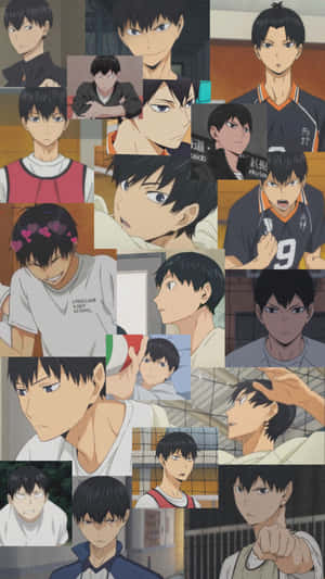 Haikyuu Kageyama Tobio Collage Wallpaper