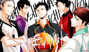 Haikyuu's Team Captains Desktop Wallpaper